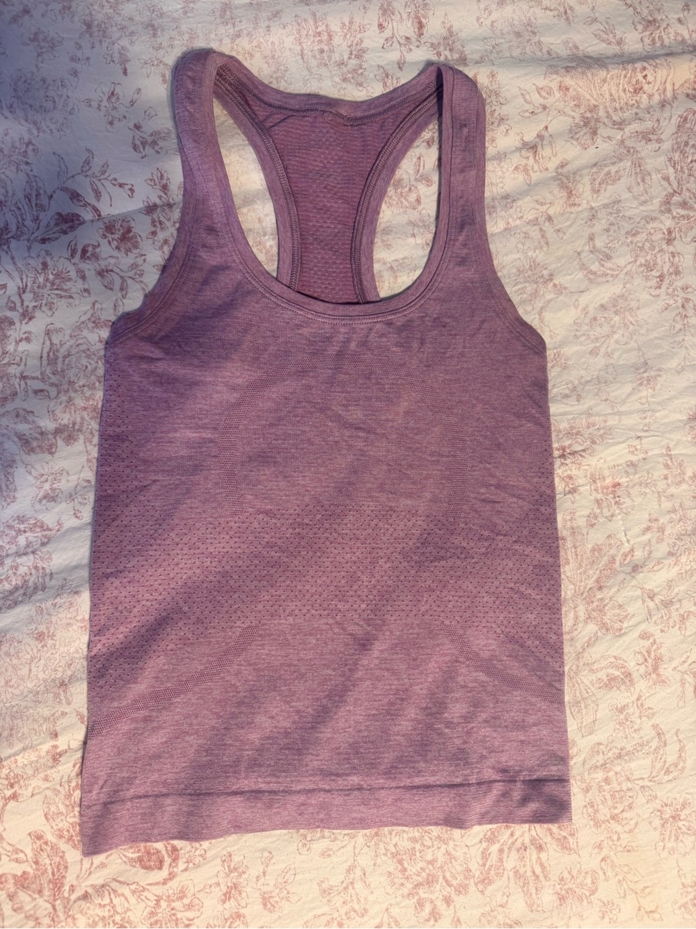 lululemon athletica Lavender Seamless Racerback Tank